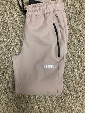 NOBULL Mauve/Taupe Men's Jogger Sweatpants